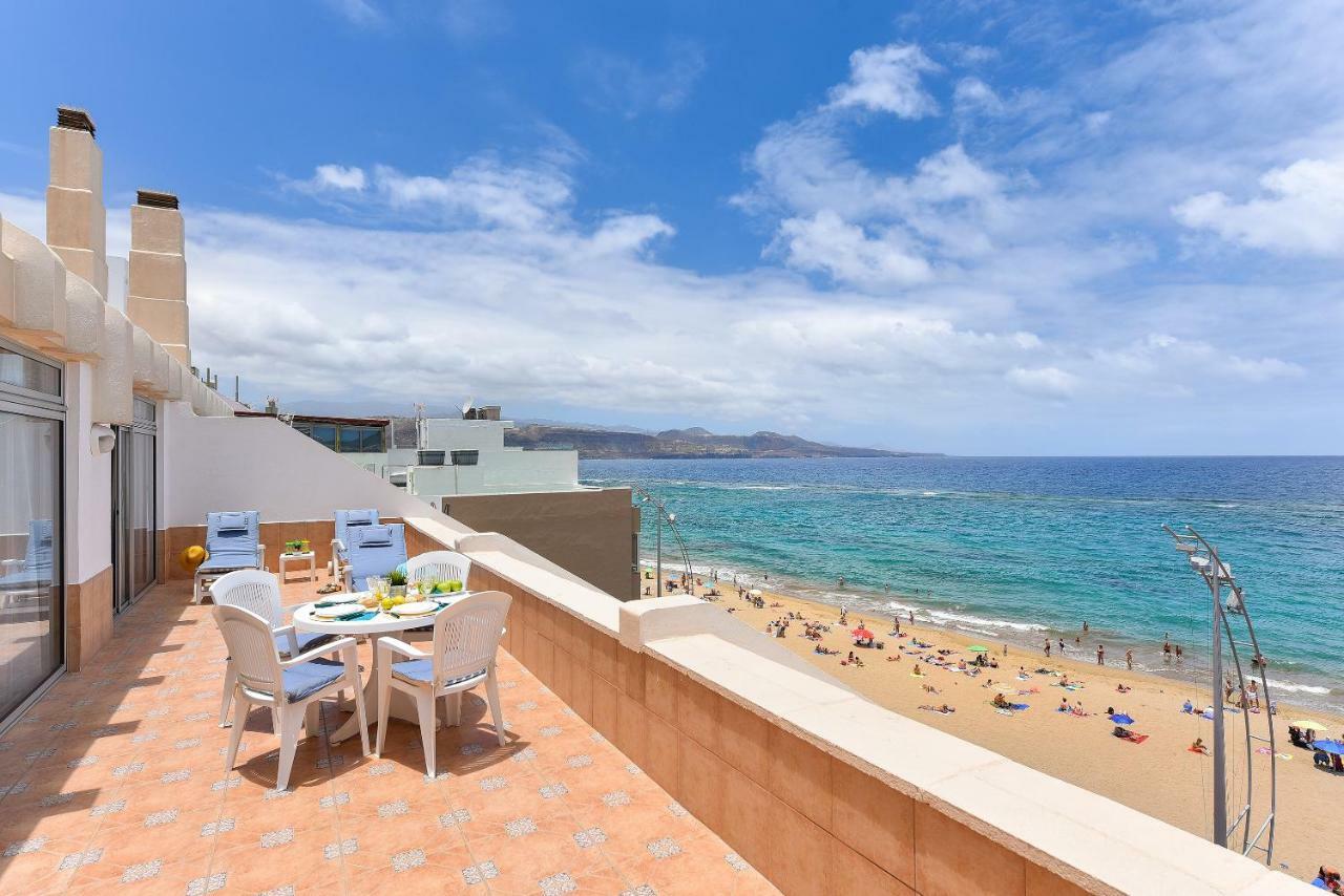Ferienwohnung Seafront Marinablue Las Palmas / Gran Canaria Exterior foto